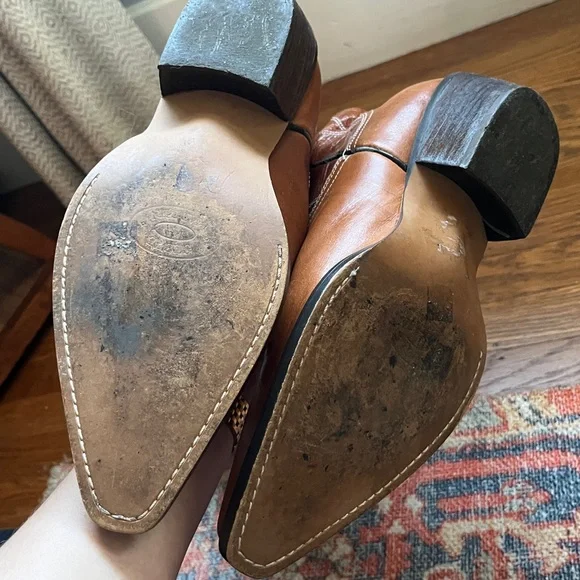 Steve Madden Lonestar Western Cowgirl/Cowboy Boots - Brown - THE REAL DEAL! - Picture 6 of 15